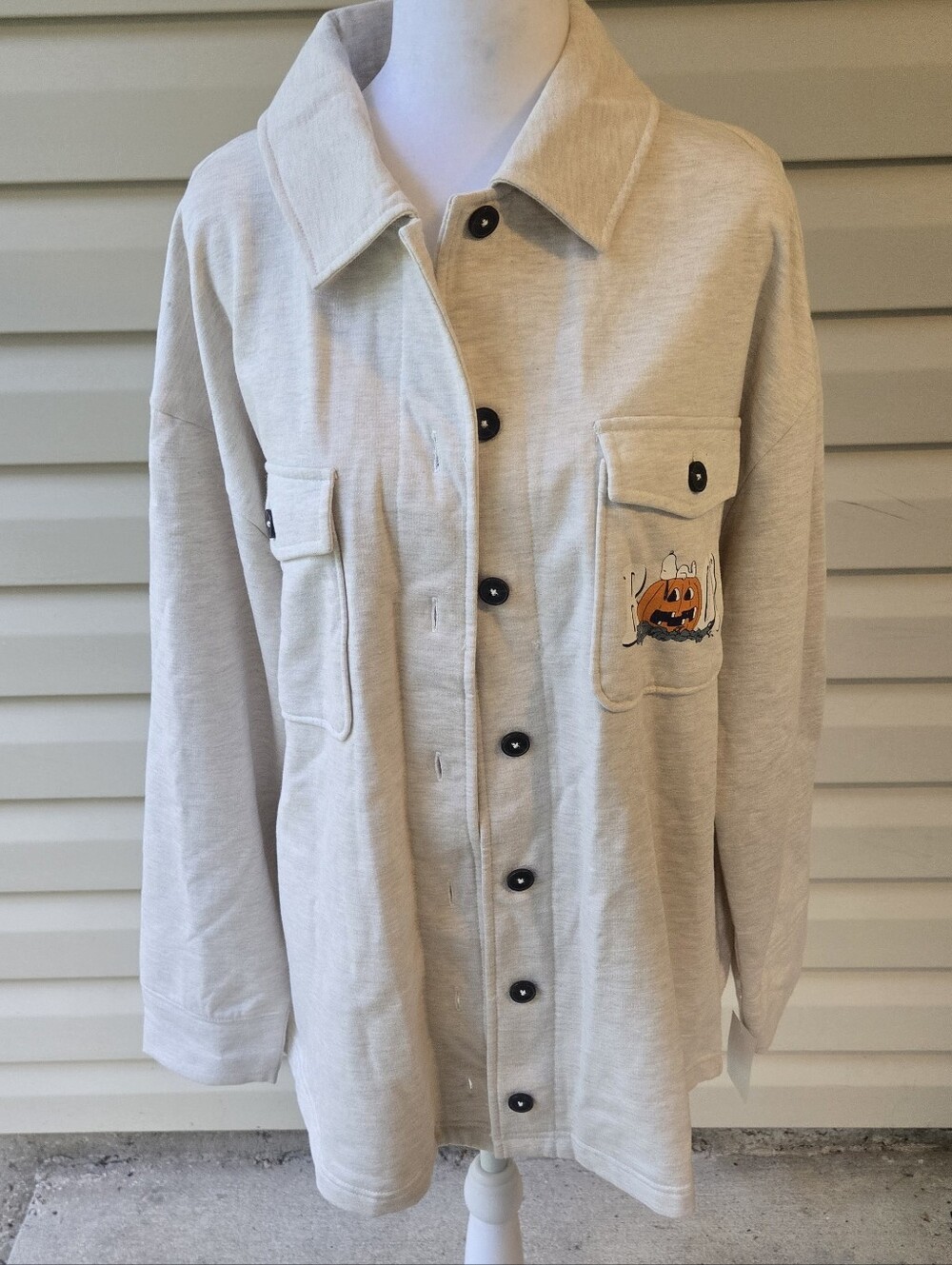 Peanuts Cream/Taupe Lightweight Shirt